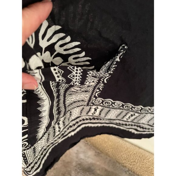 Dupsies Black & White Dashiki Kaftan - L - Picture 6 of 7